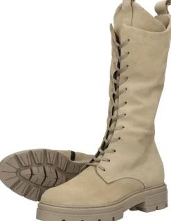 Mjus Veterschoenen Hoog Beige Outlet