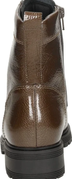 Gabor Veterschoenen Hoog Bruin croco lak Online