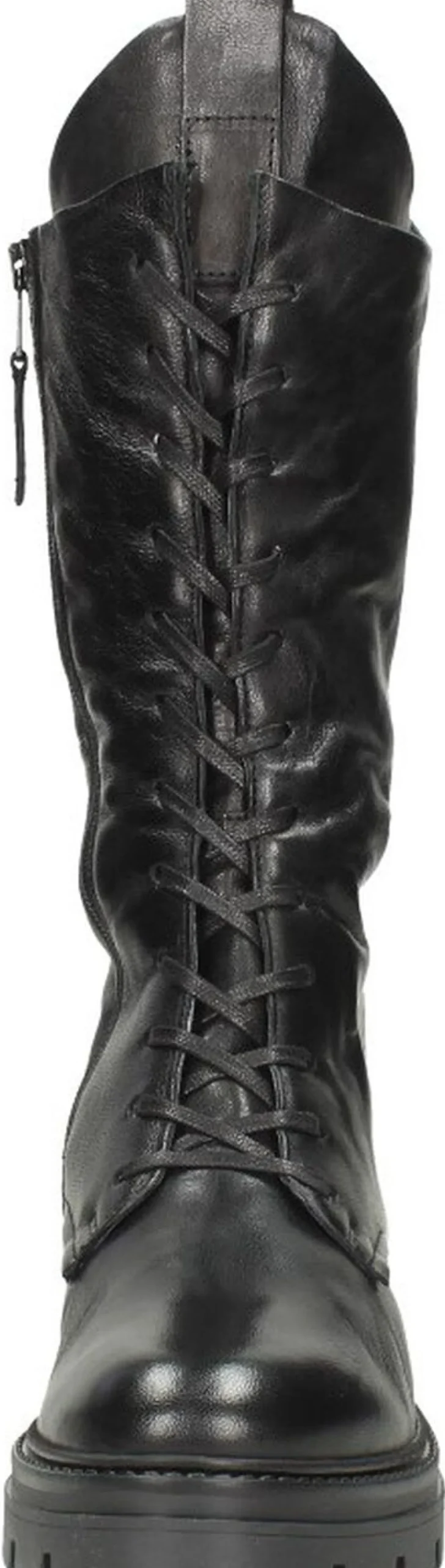 Mjus Veterschoenen Hoog Zwart Clearance