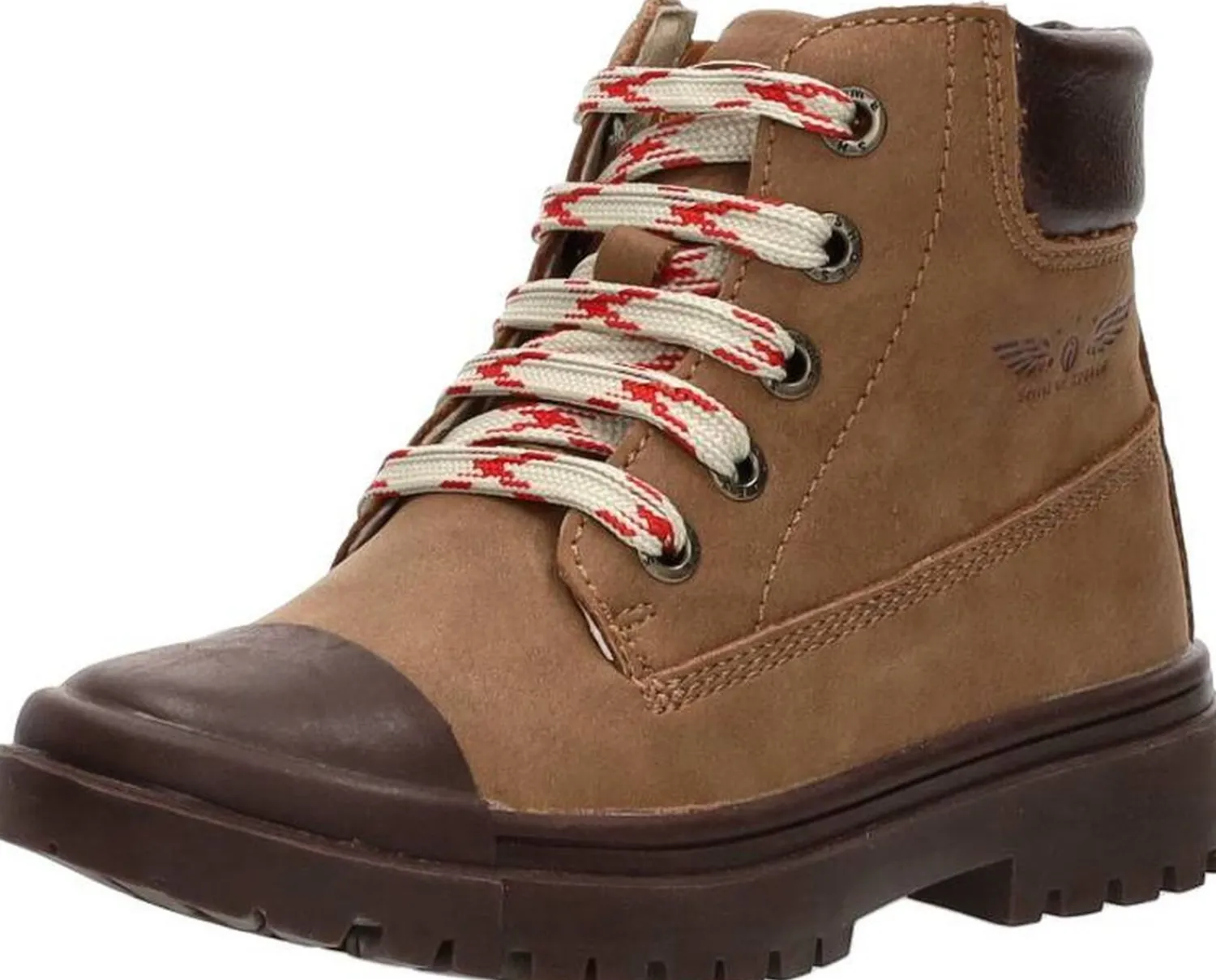 Shoesme Veterschoenen Hoog Cognac Best