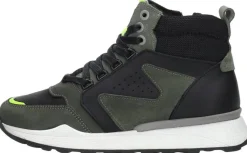 Sub55 Veterschoenen Hoog Groen Fashion