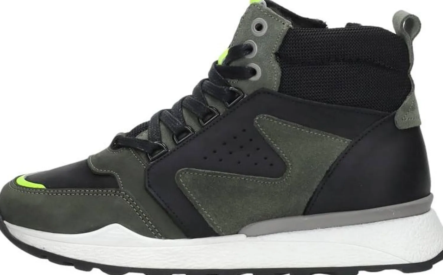 Sub55 Veterschoenen Hoog Groen Fashion