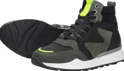 Sub55 Veterschoenen Hoog Groen Fashion
