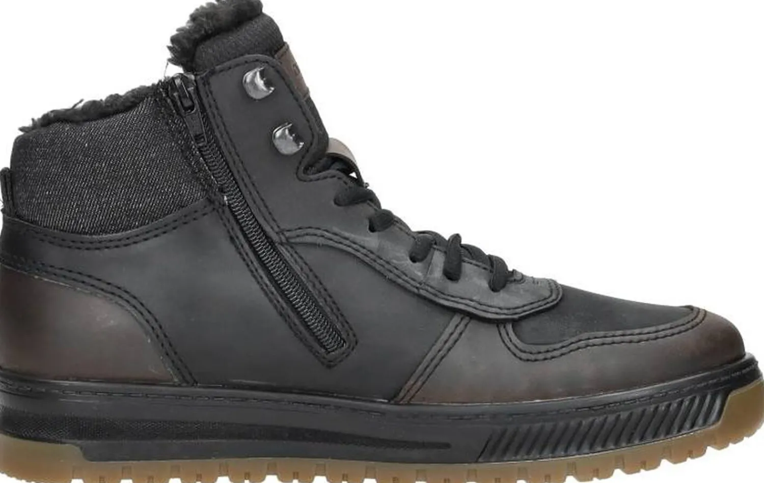 Rieker Veterschoenen Hoog Zwart Best