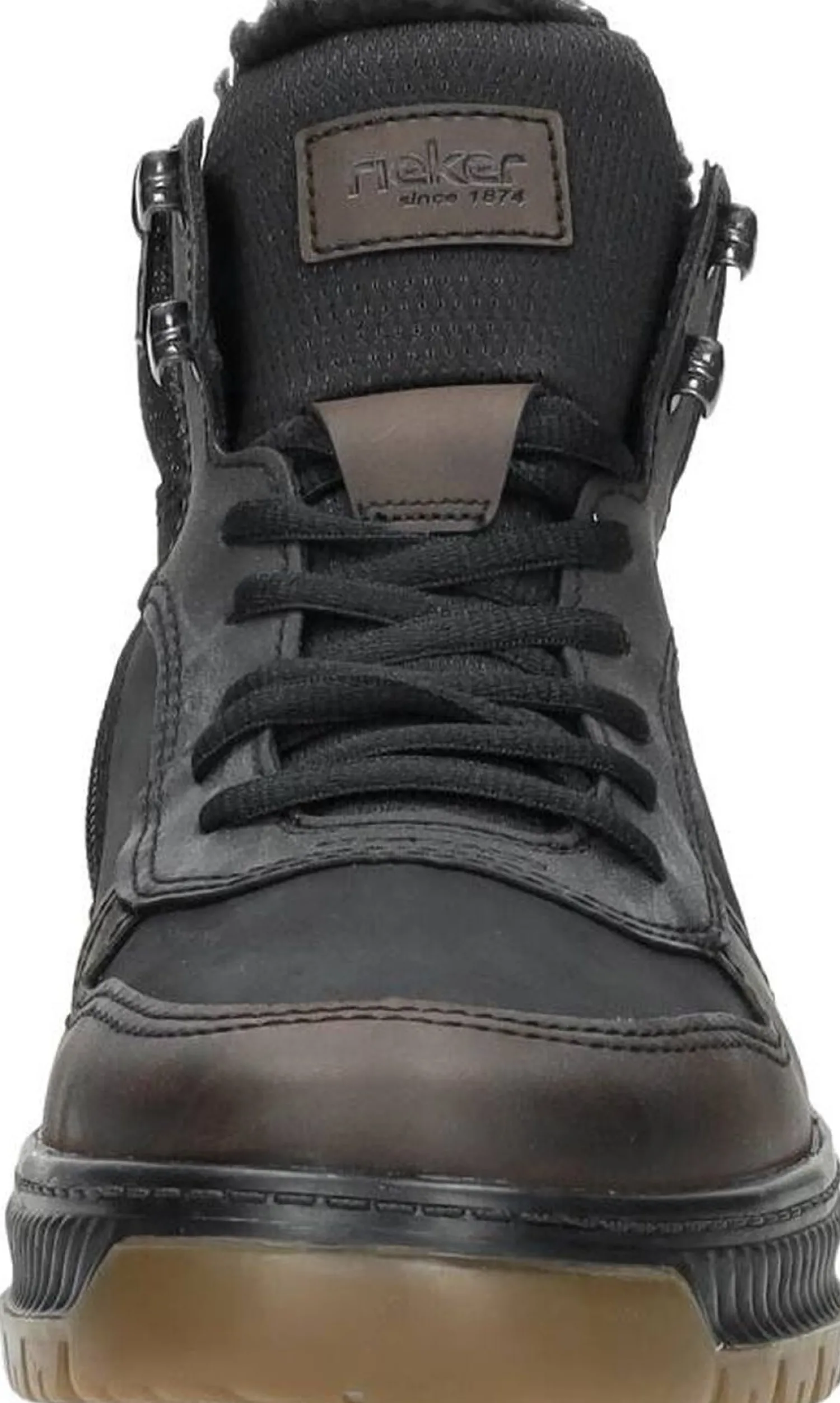 Rieker Veterschoenen Hoog Zwart Best