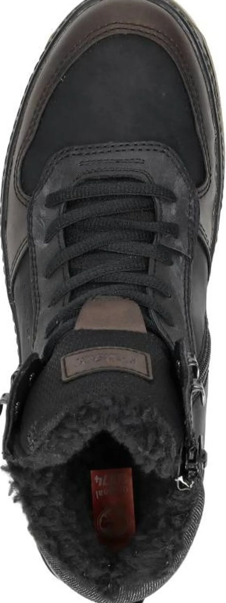 Rieker Veterschoenen Hoog Zwart Best