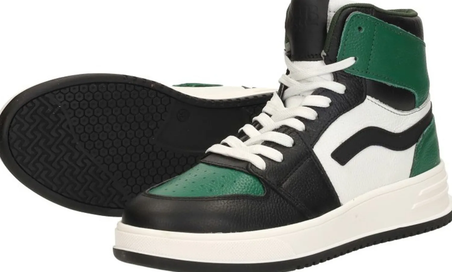 Sub55 Veterschoenen Hoog Groen New