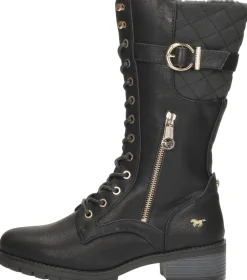 Mustang Veterschoenen Hoog Zwart Best