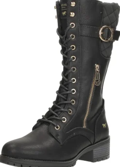 Mustang Veterschoenen Hoog Zwart Best