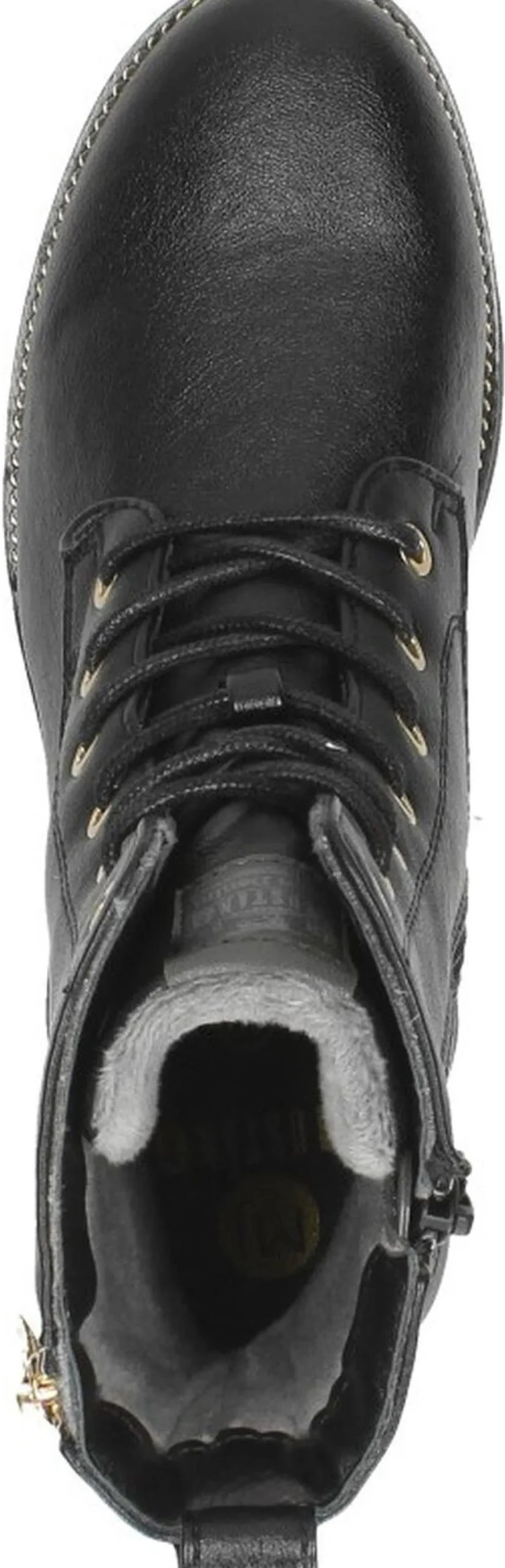 Mustang Veterschoenen Hoog Zwart New