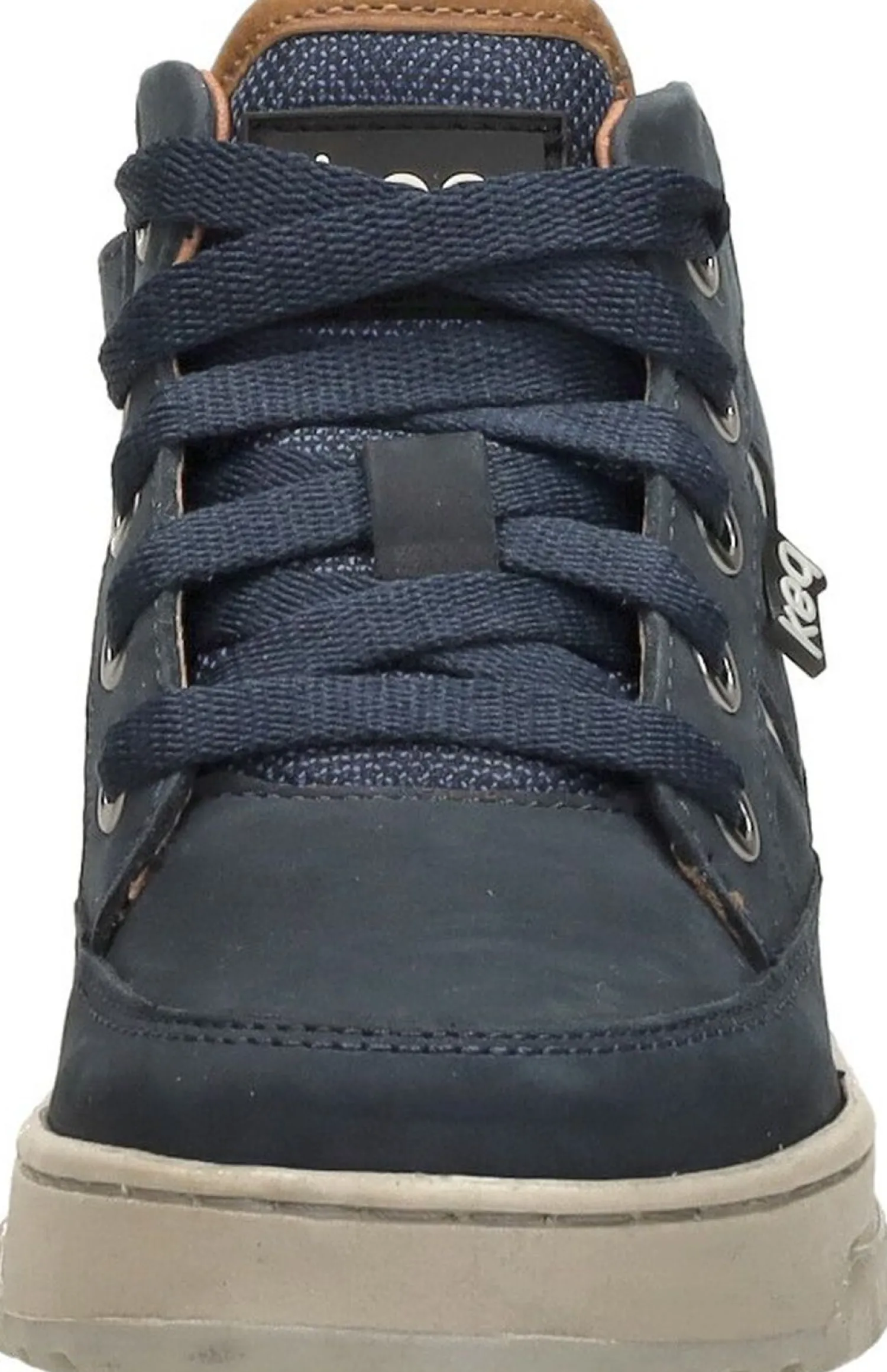 Keq Veterschoenen Hoog Blauw Fashion