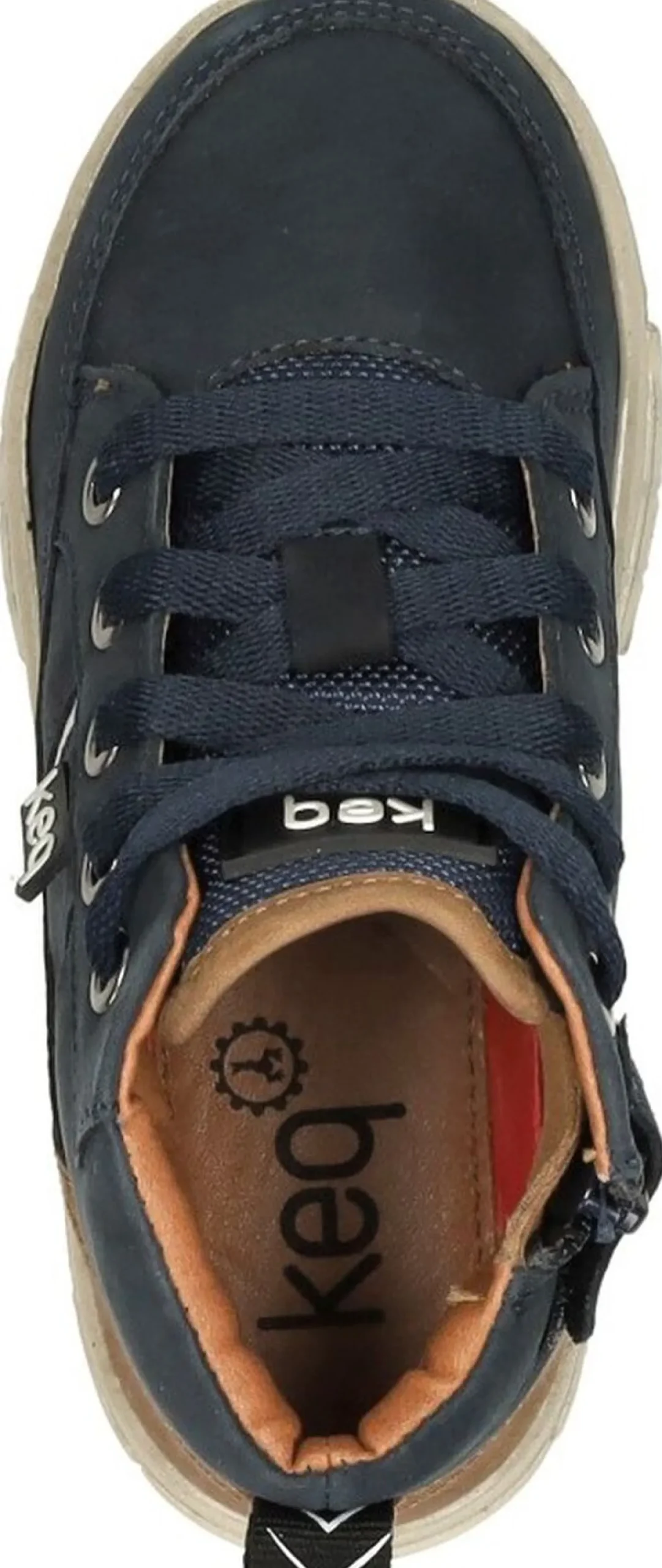 Keq Veterschoenen Hoog Blauw Fashion