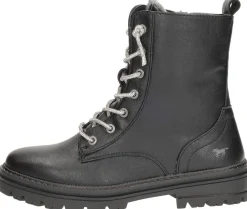 Mustang Veterschoenen Hoog Zwart Clearance