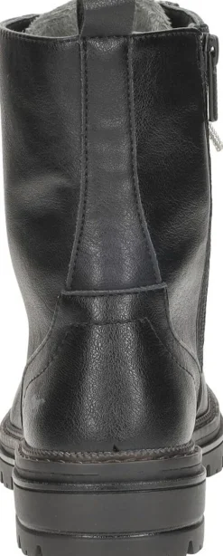 Mustang Veterschoenen Hoog Zwart Clearance