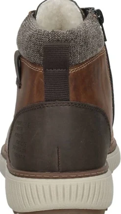 Rieker Veterschoenen Hoog Cognac New