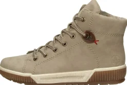 Rieker Veterschoenen Hoog Taupe Best