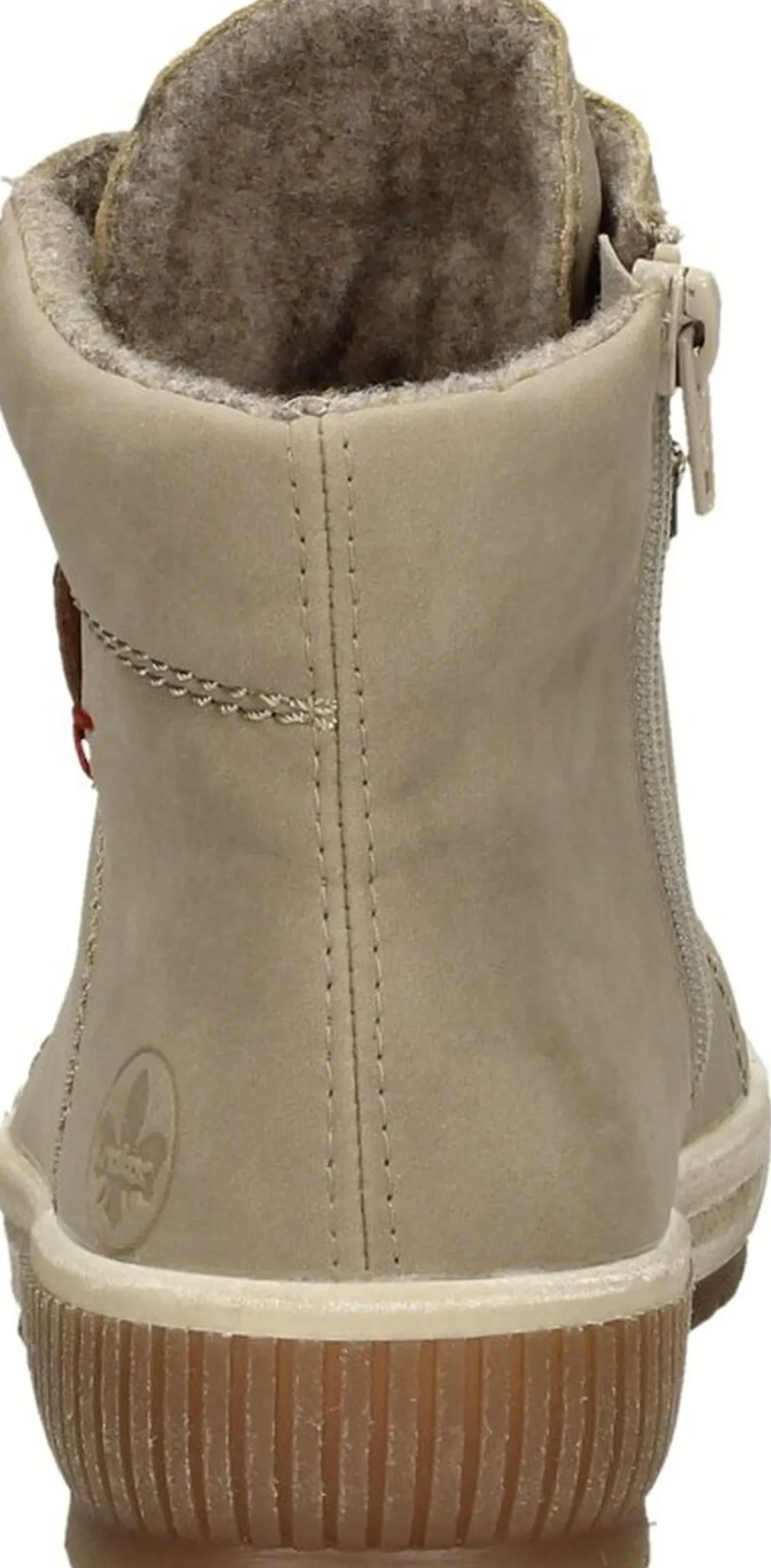 Rieker Veterschoenen Hoog Taupe Best