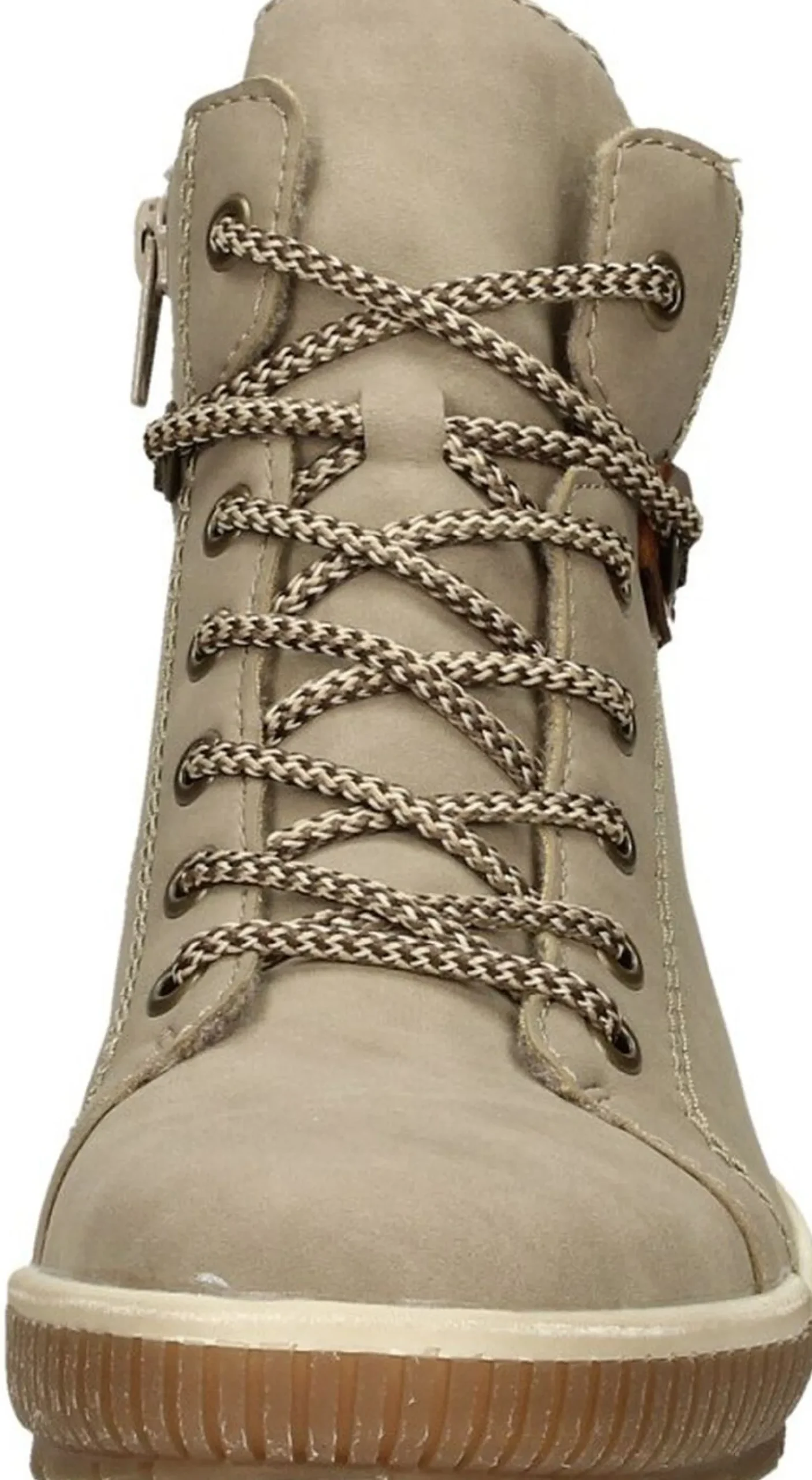 Rieker Veterschoenen Hoog Taupe Best