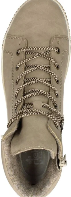 Rieker Veterschoenen Hoog Taupe Best