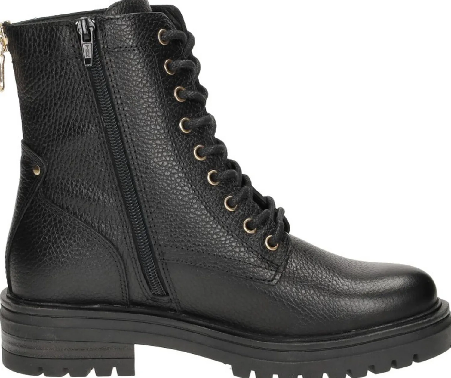 Sub55 Veterschoenen Hoog Zwart Fashion
