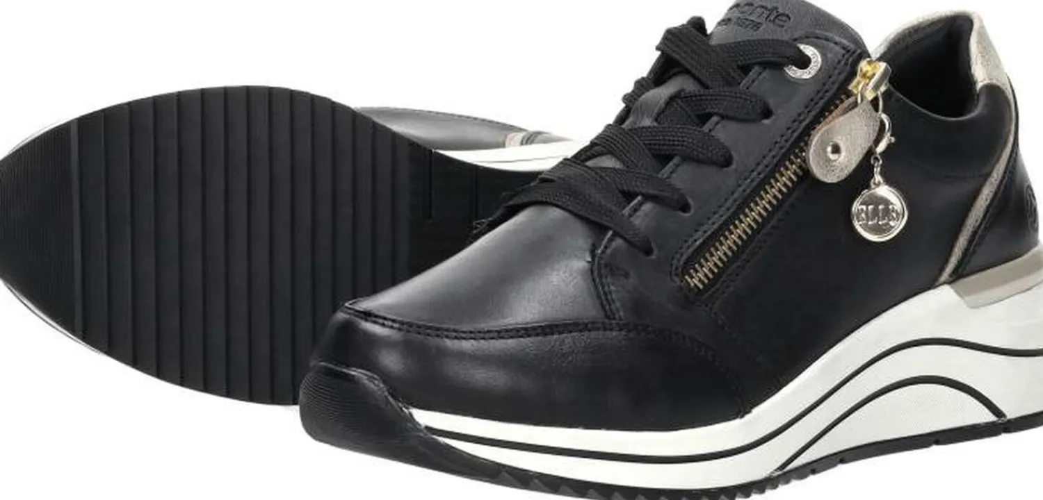 Remonte Veterschoenen Laag Zwart Sale