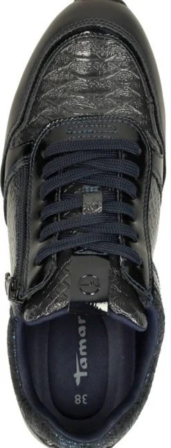 Tamaris Veterschoenen Laag Blauw Fashion