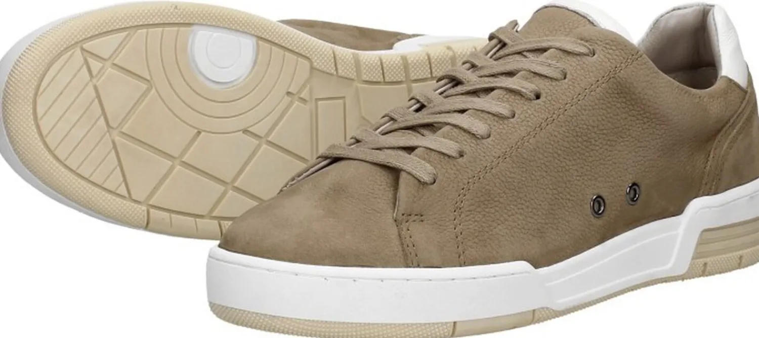 Sub55 Veterschoenen Laag Taupe Fashion