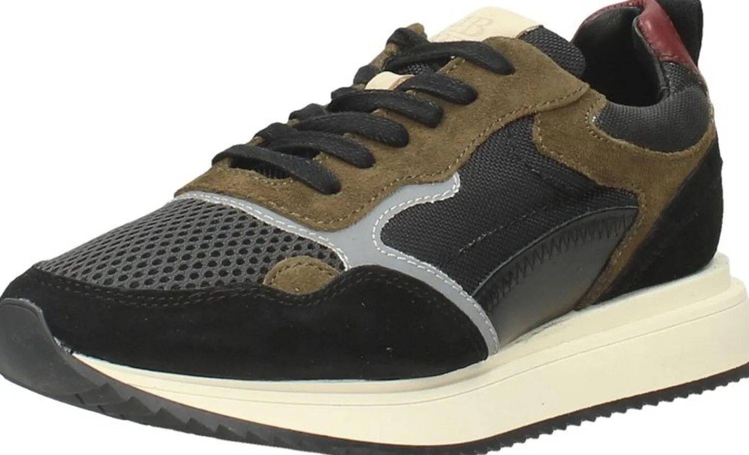 Sub55 Veterschoenen Laag Zwart Sale