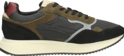 Sub55 Veterschoenen Laag Zwart Sale