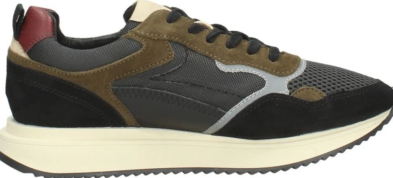 Sub55 Veterschoenen Laag Zwart Sale