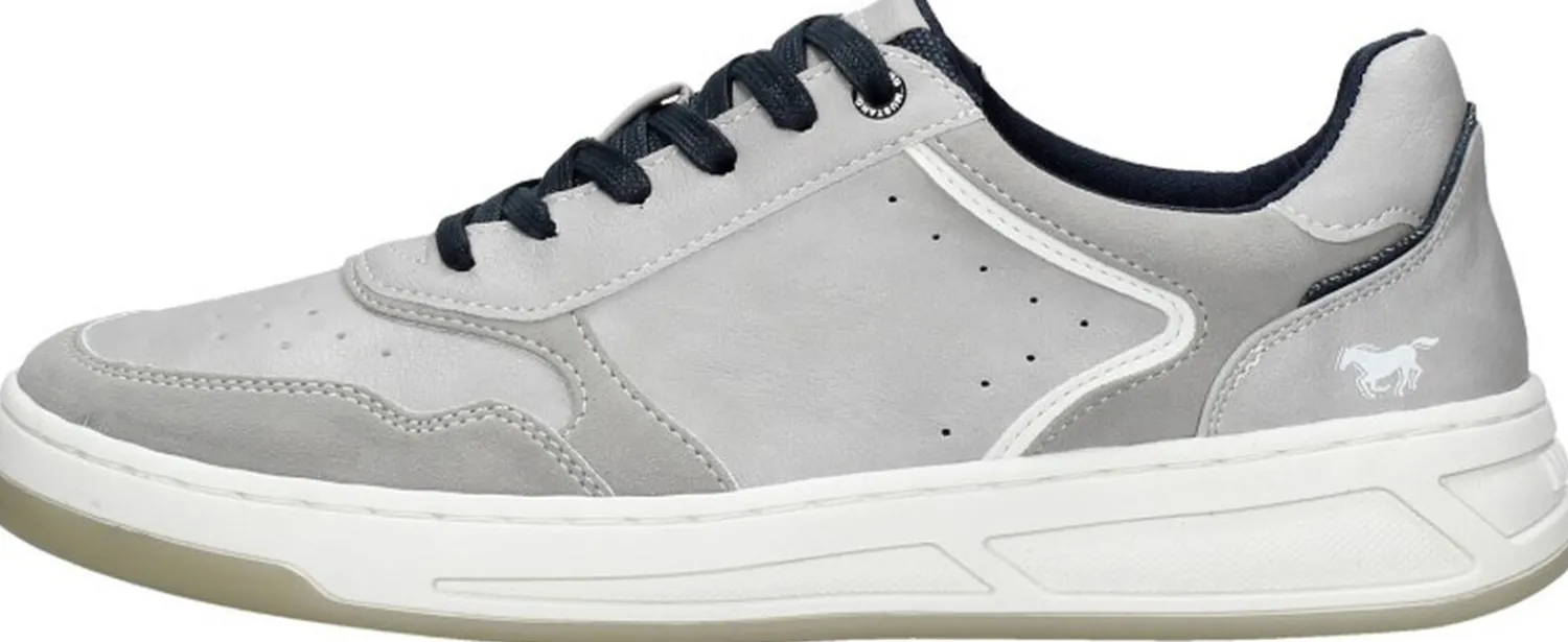 Mustang Veterschoenen Laag Donkergrijs Fashion