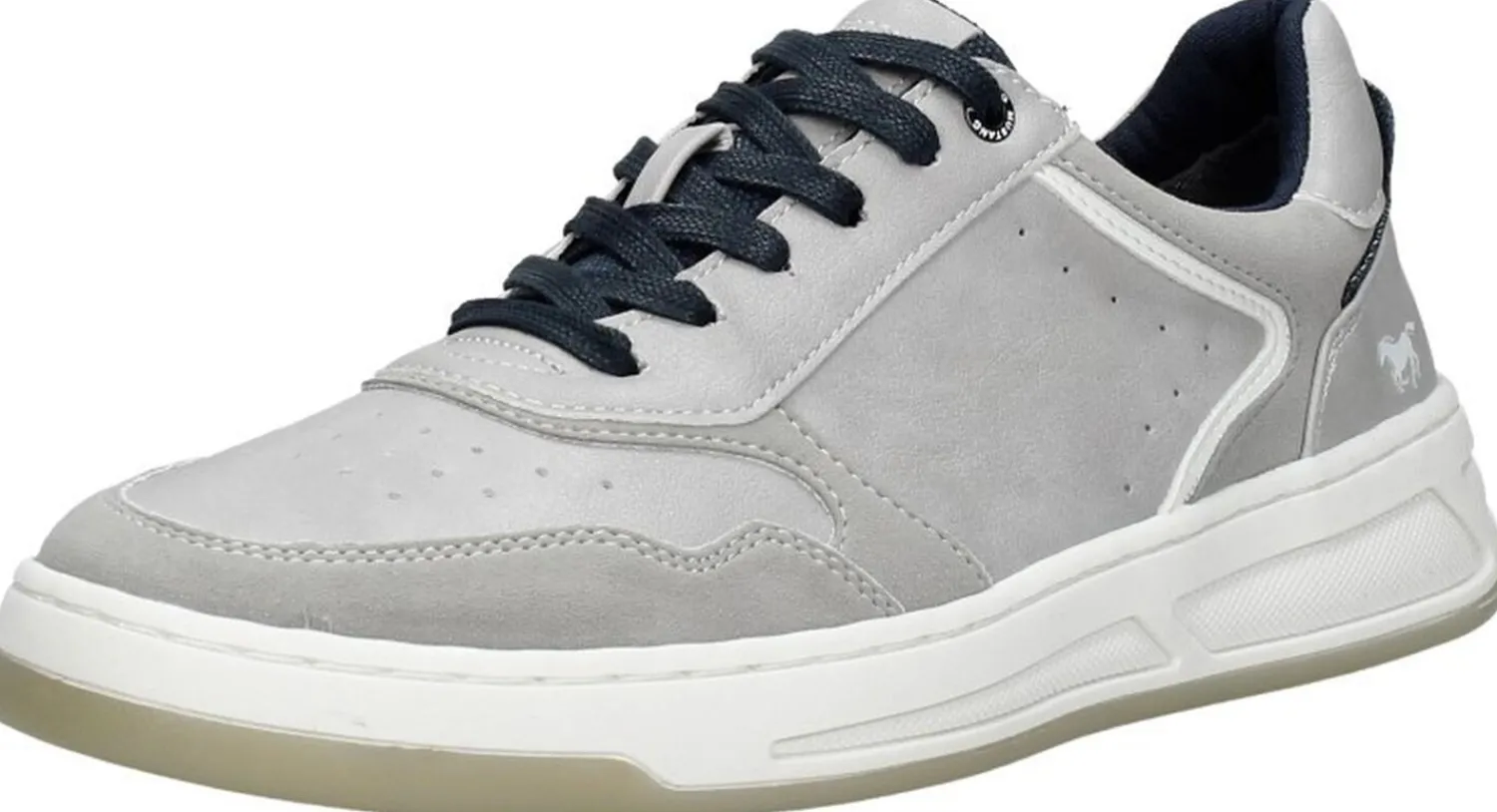 Mustang Veterschoenen Laag Donkergrijs Fashion
