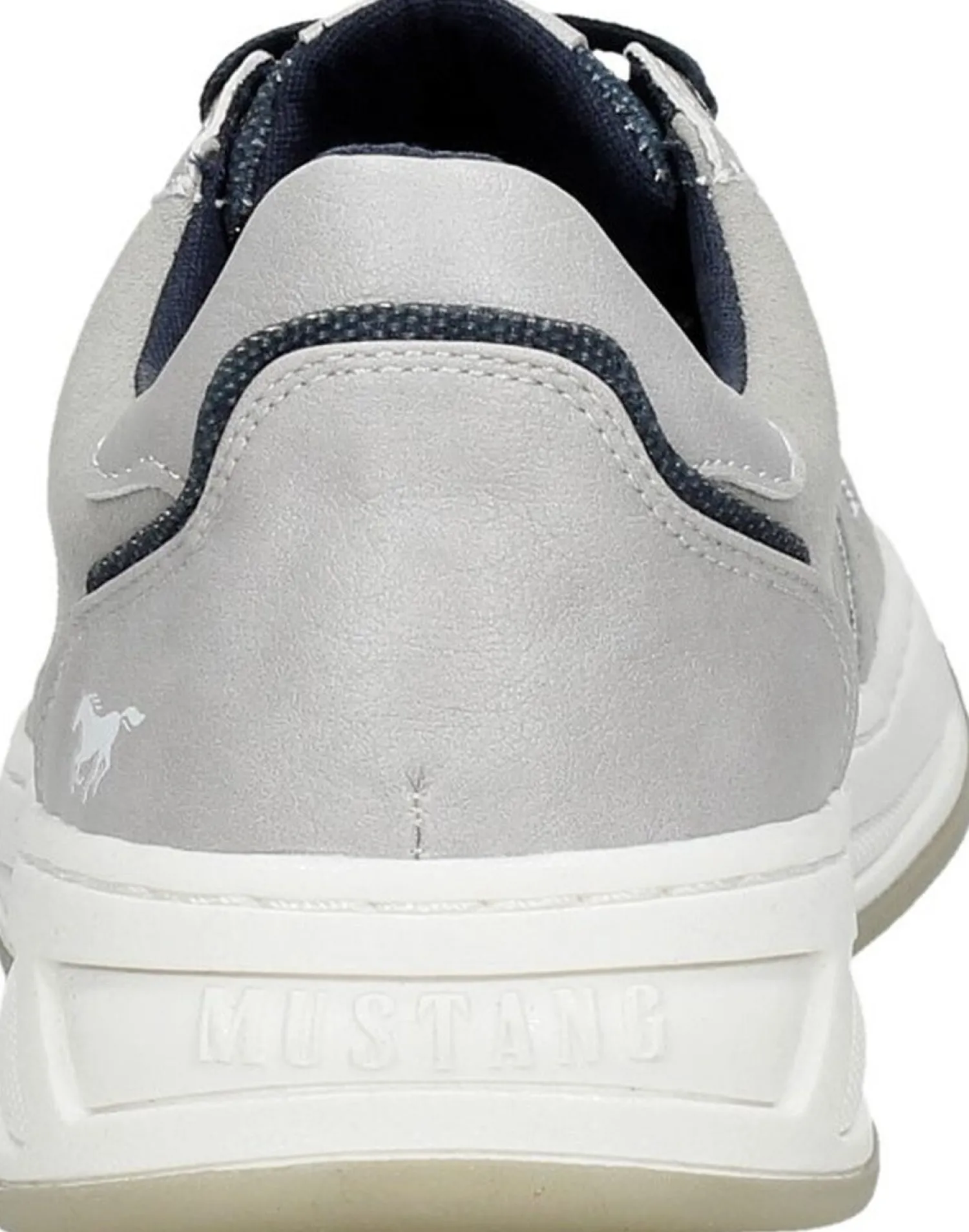 Mustang Veterschoenen Laag Donkergrijs Fashion