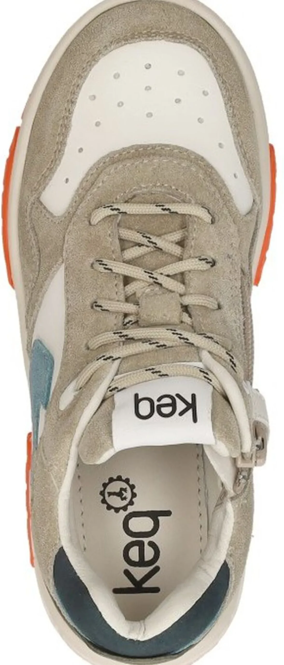 Keq Veterschoenen Laag Beige Outlet