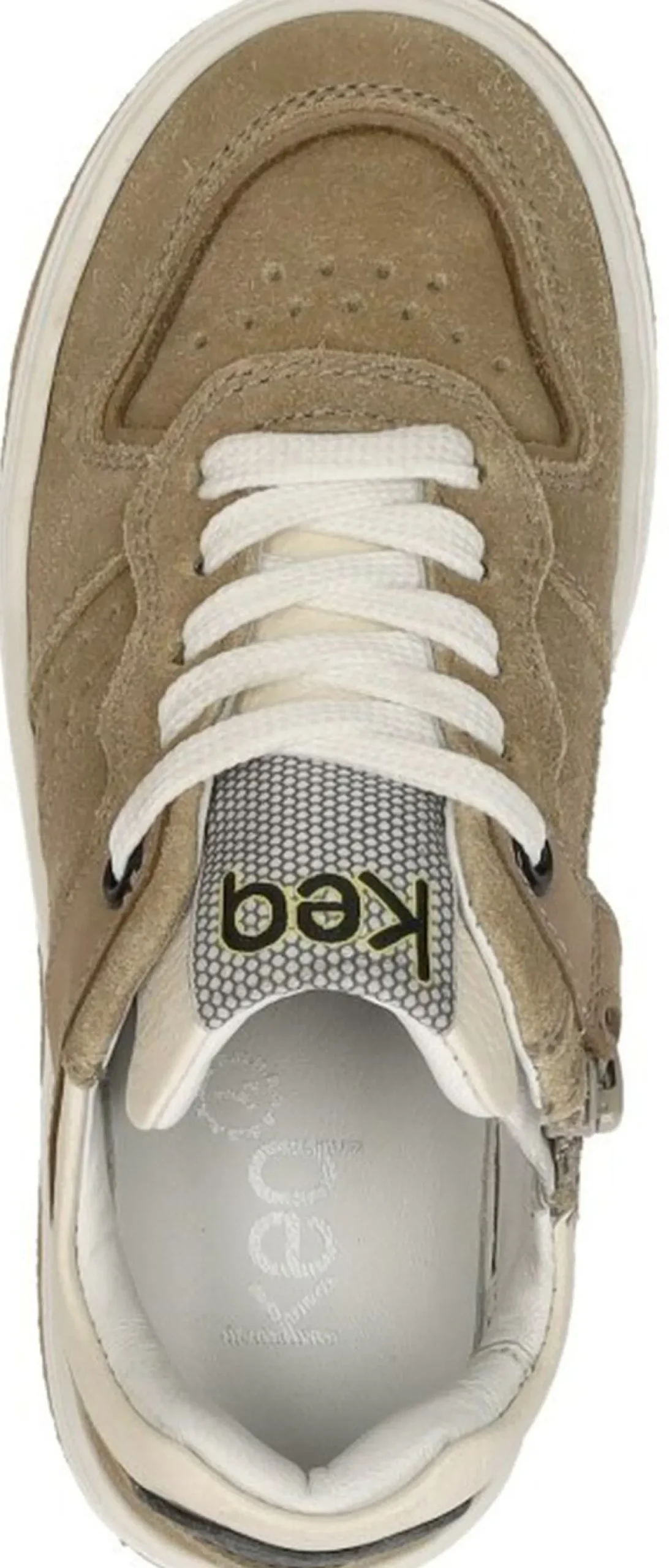 Keq Veterschoenen Laag Beige Sale