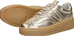 Sub55 Veterschoenen Laag Goudkleur Discount