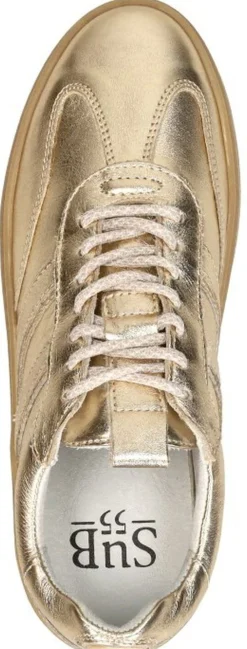 Sub55 Veterschoenen Laag Goudkleur Discount