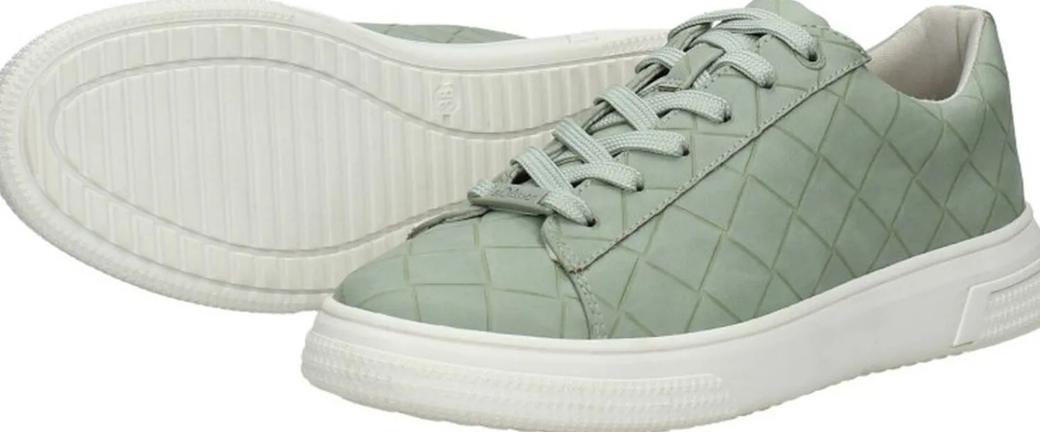 S.Oliver Veterschoenen Laag Groen Outlet