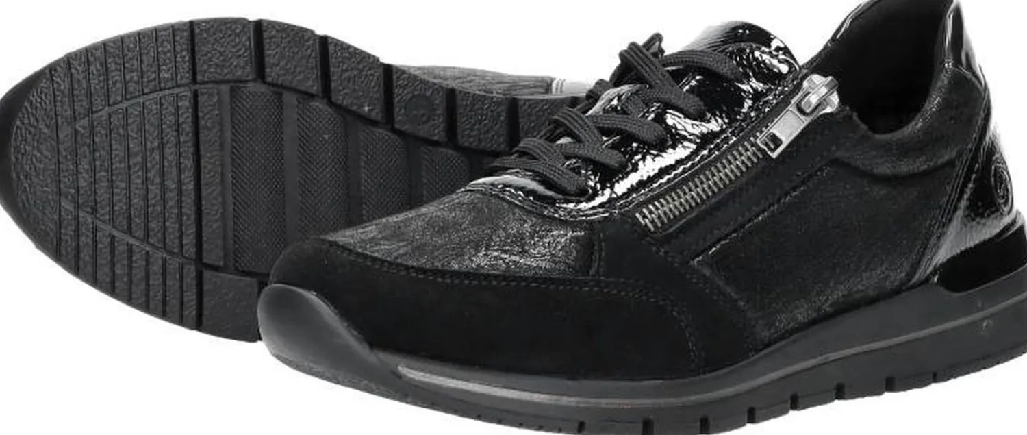 Remonte Veterschoenen Laag Zwart Fashion