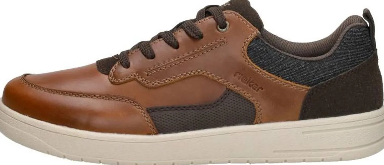 Rieker Veterschoenen Laag Cognac Best