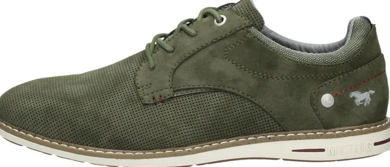 Mustang Veterschoenen Laag Groen Best