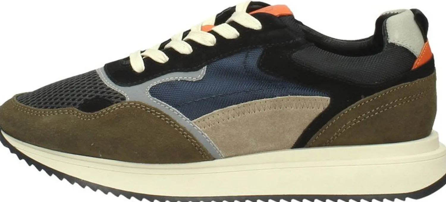 Sub55 Veterschoenen Laag Groen Outlet
