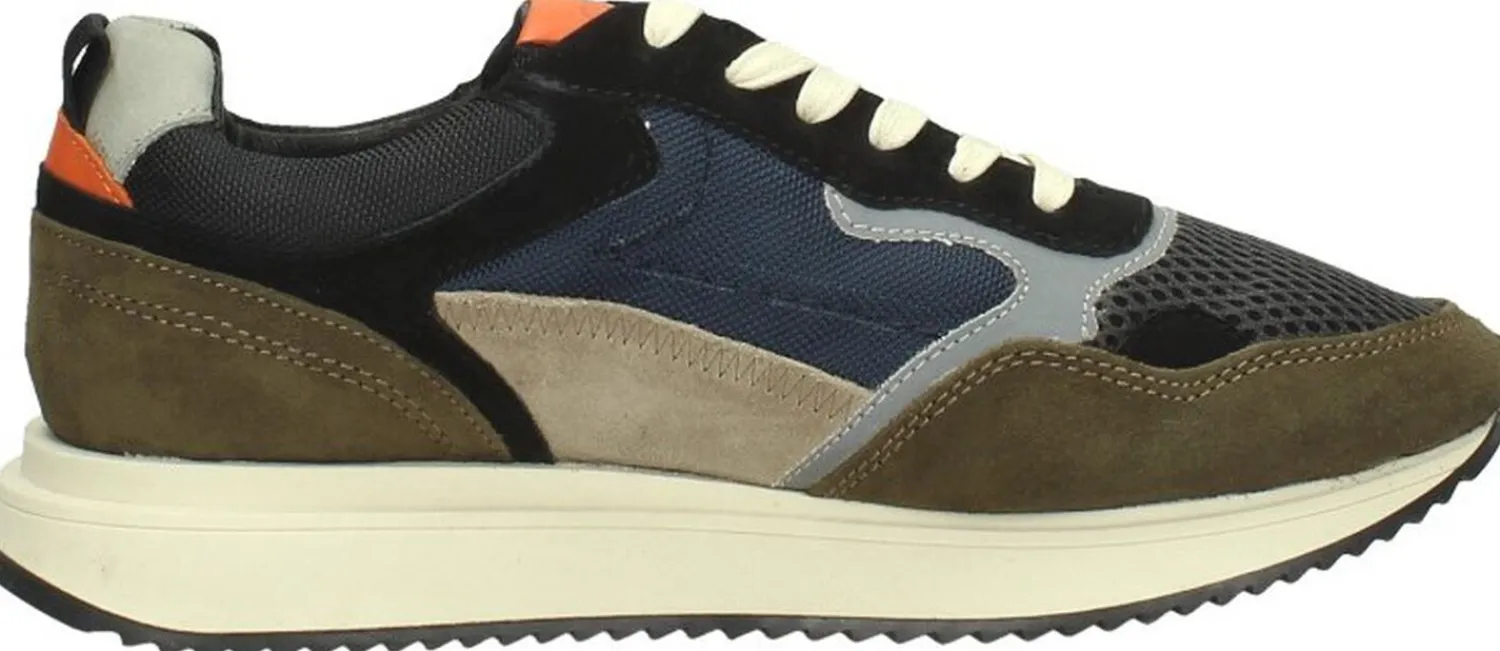 Sub55 Veterschoenen Laag Groen Outlet