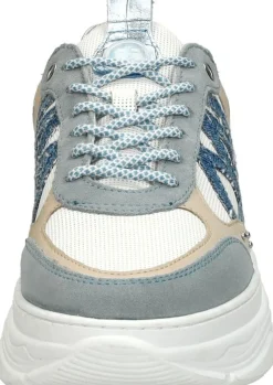 Sub55 Veterschoenen Laag Licht blauw New