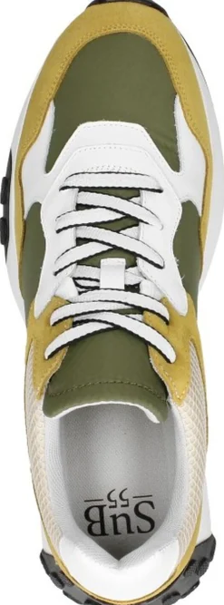 Sub55 Veterschoenen Laag Groen Hot