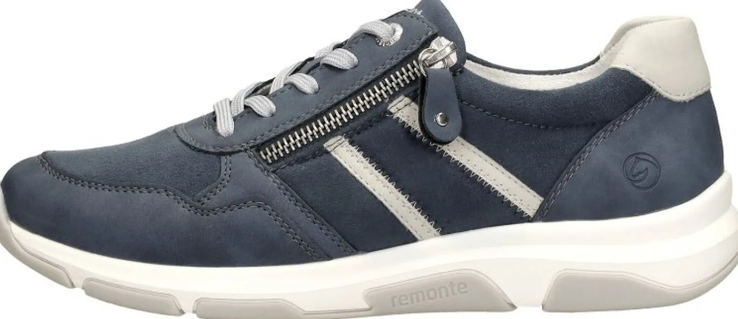 Remonte Veterschoenen Laag Licht blauw Discount