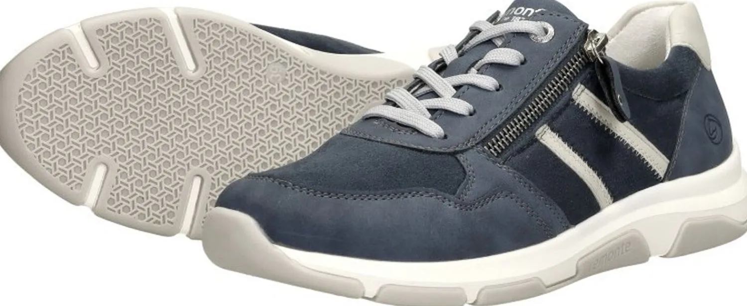 Remonte Veterschoenen Laag Licht blauw Discount