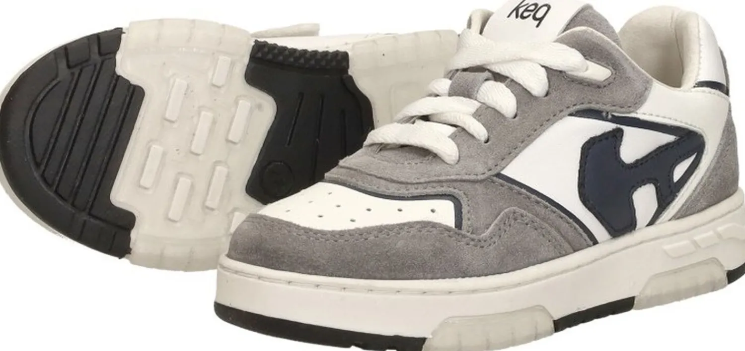 Keq Veterschoenen Laag Grijs Sale