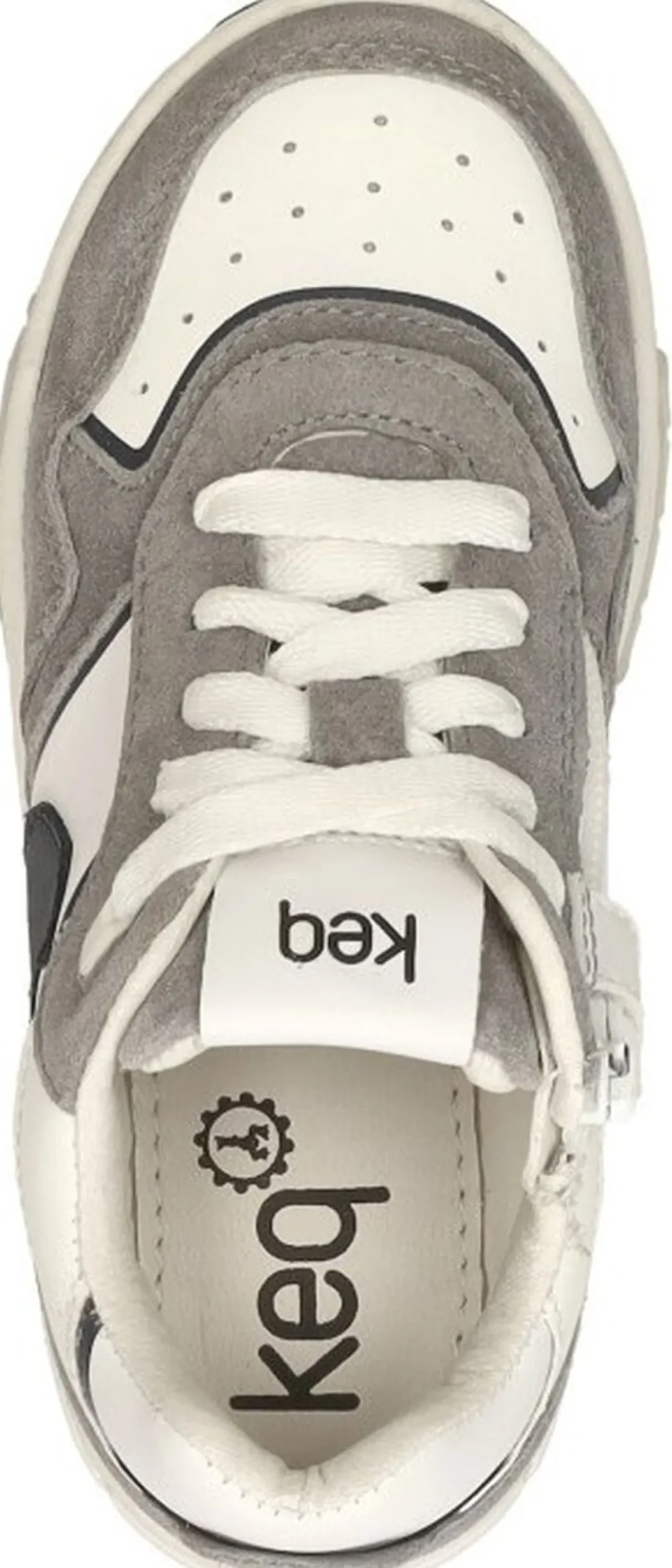Keq Veterschoenen Laag Grijs Sale