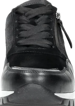 Gabor Veterschoenen Laag Zwart New